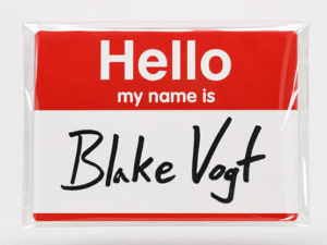 HELLO BY BLAKE VOGT